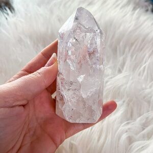 Amazing crackle quartz